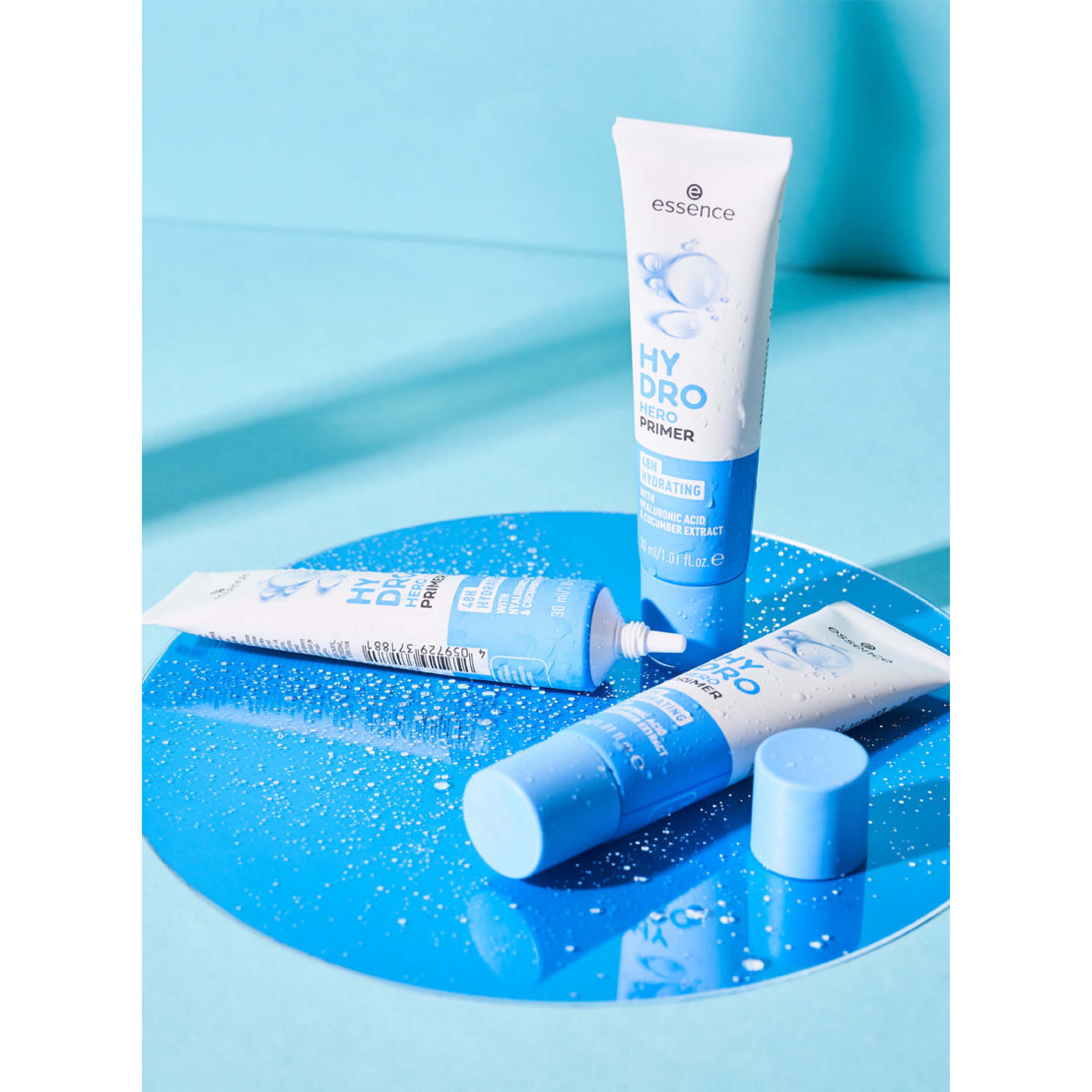 Essence, Hydro Hero primer, Hydrating makeup primer for smooth application
