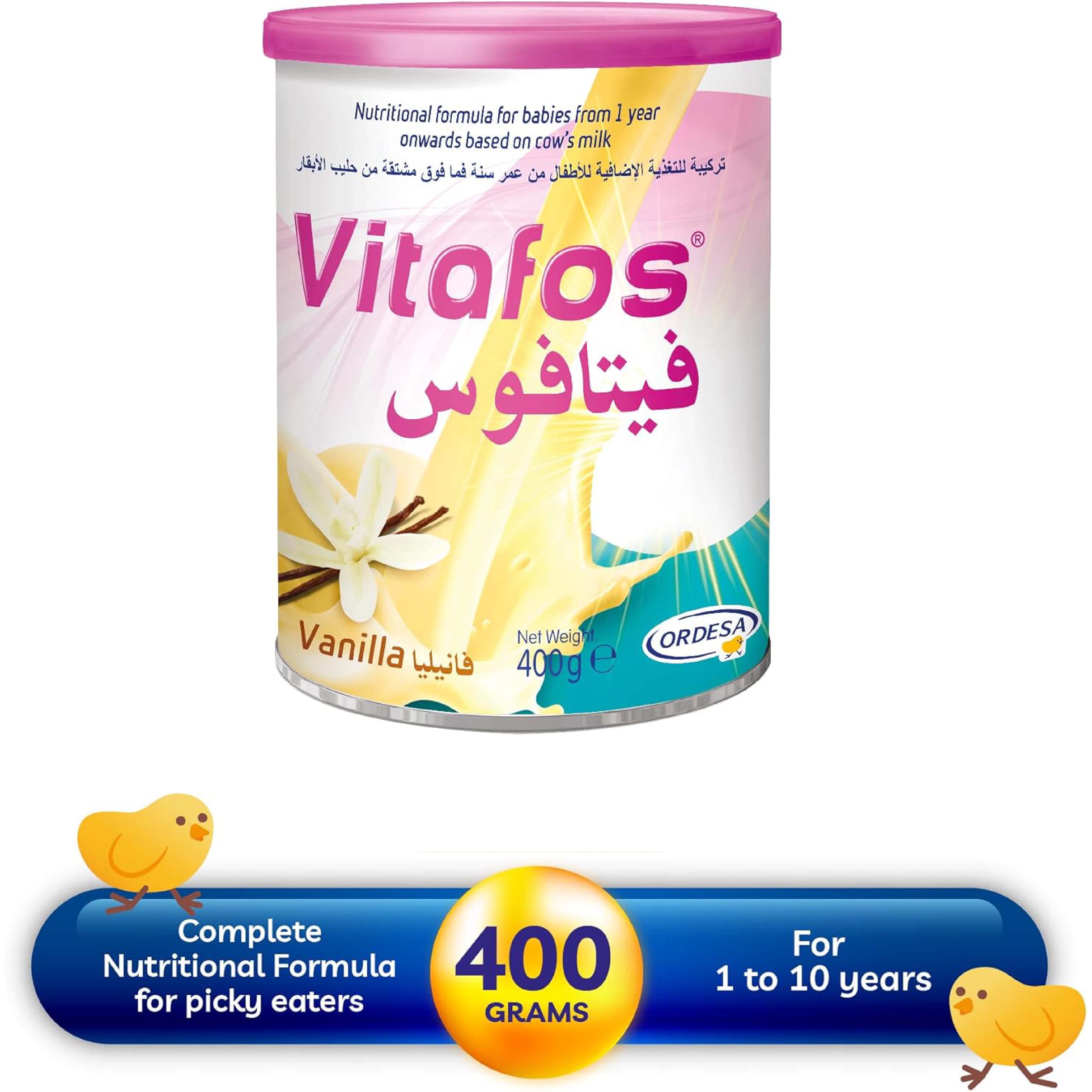 Vitafos Nutitional Milk For Toddlers From 1-10Years Old 400 G