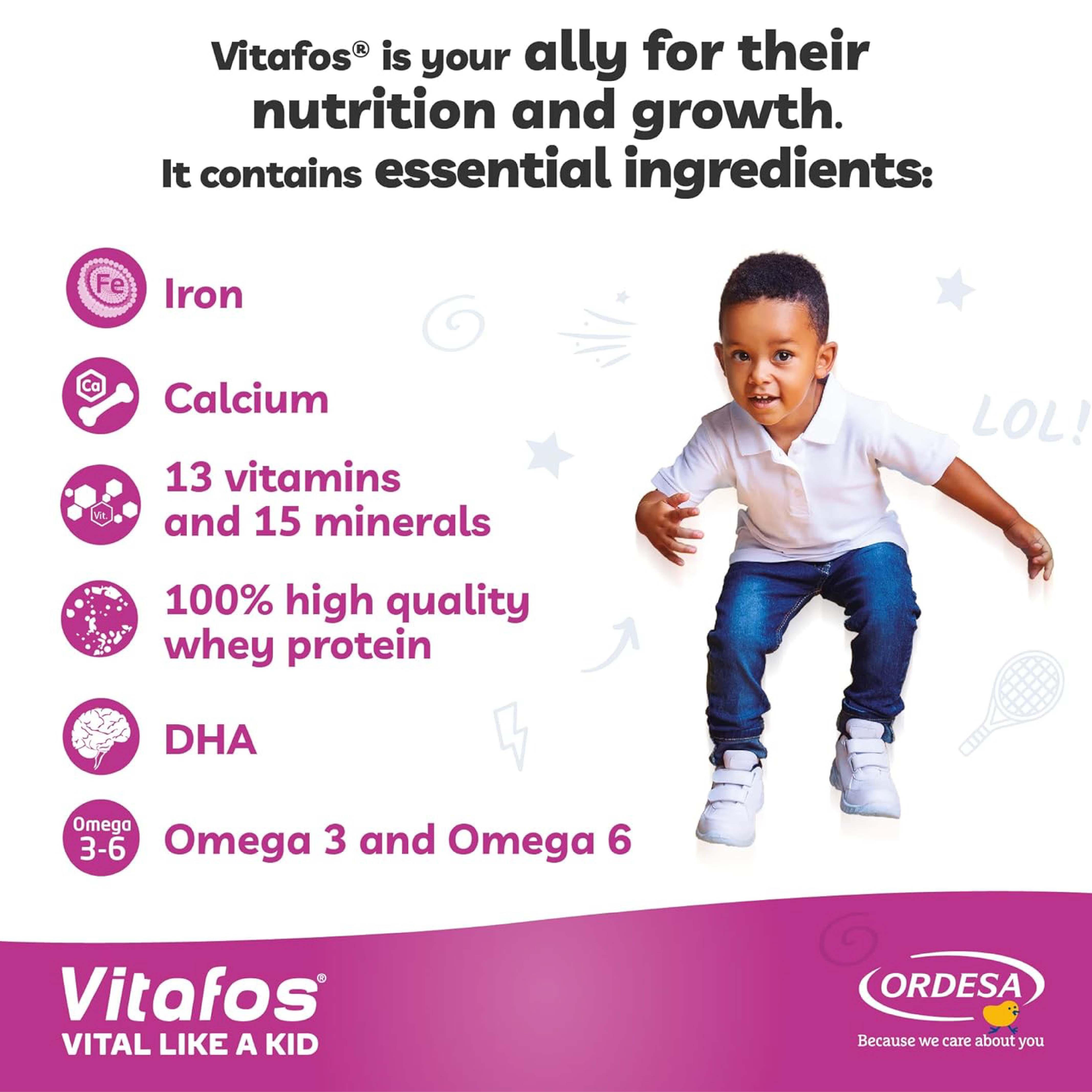 Vitafos Nutitional Milk For Toddlers From 1-10Years Old 400 G