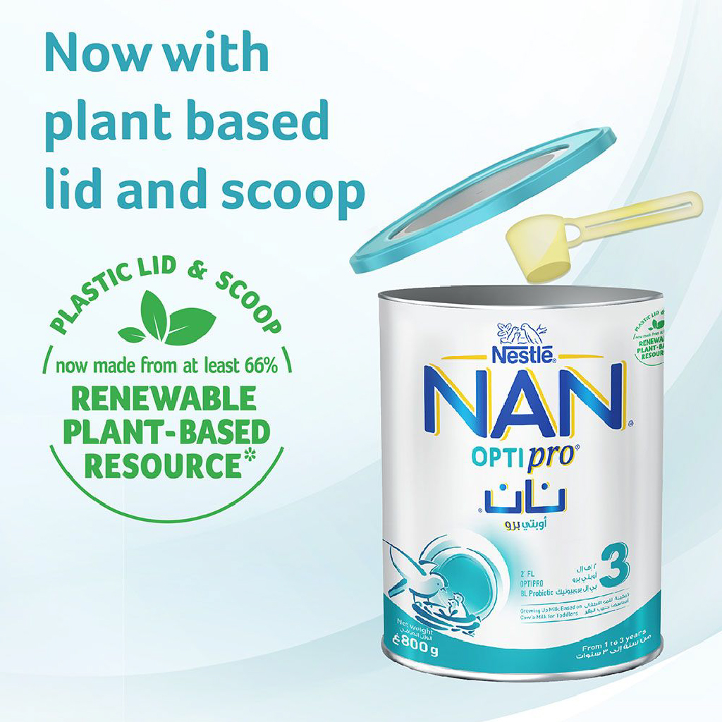 Nan, Stage 3 Infant Formula, Nutritionally balanced formula for toddlers, 800 g