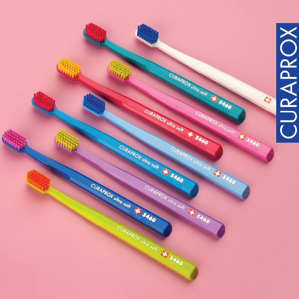 Curaprox, Ortho Ultra Soft Toothbrush, Ultra soft toothbrush for sensitive gums