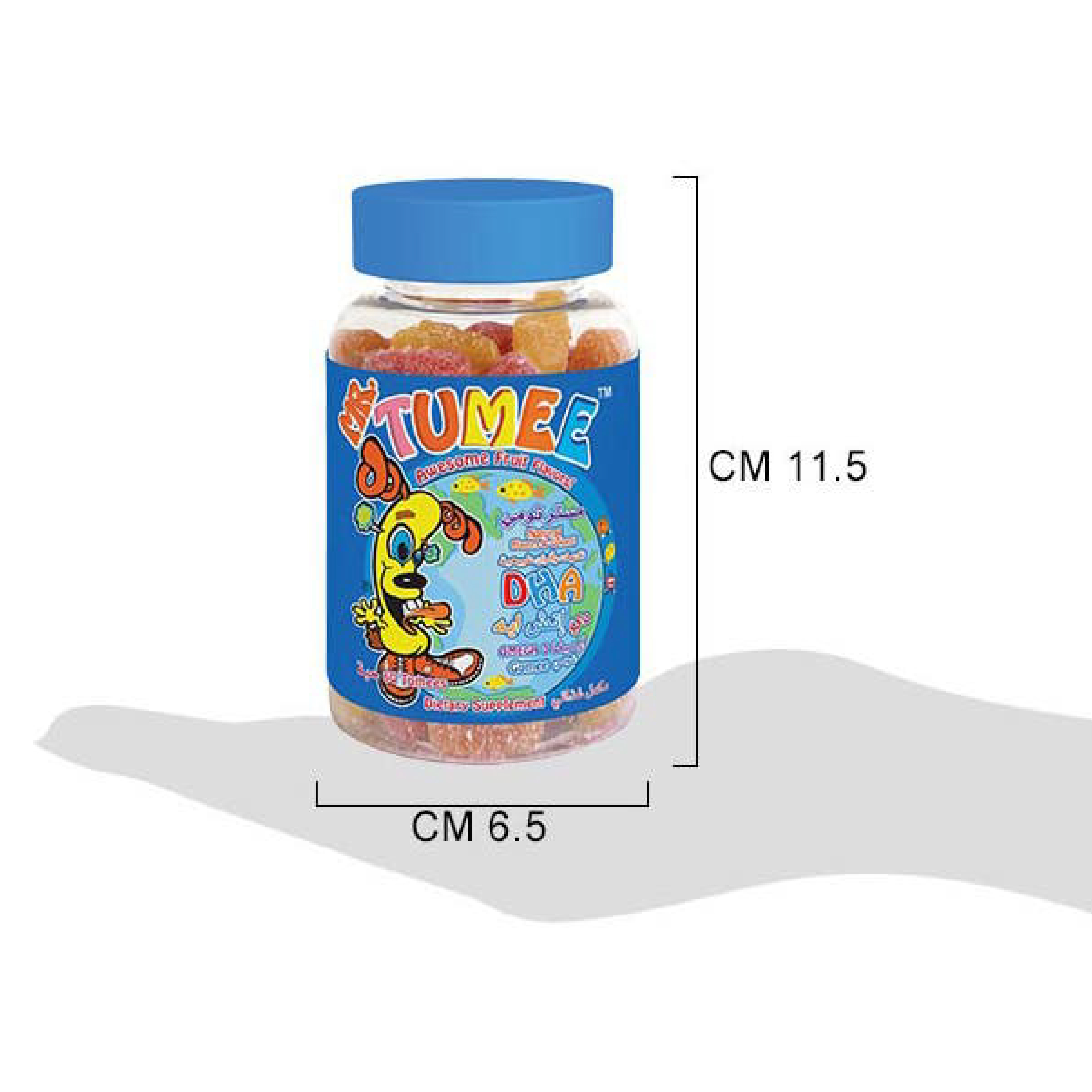 Mr. Tumee, DHA Omega-3 gummies, Nutritional gummies for brain and eye health