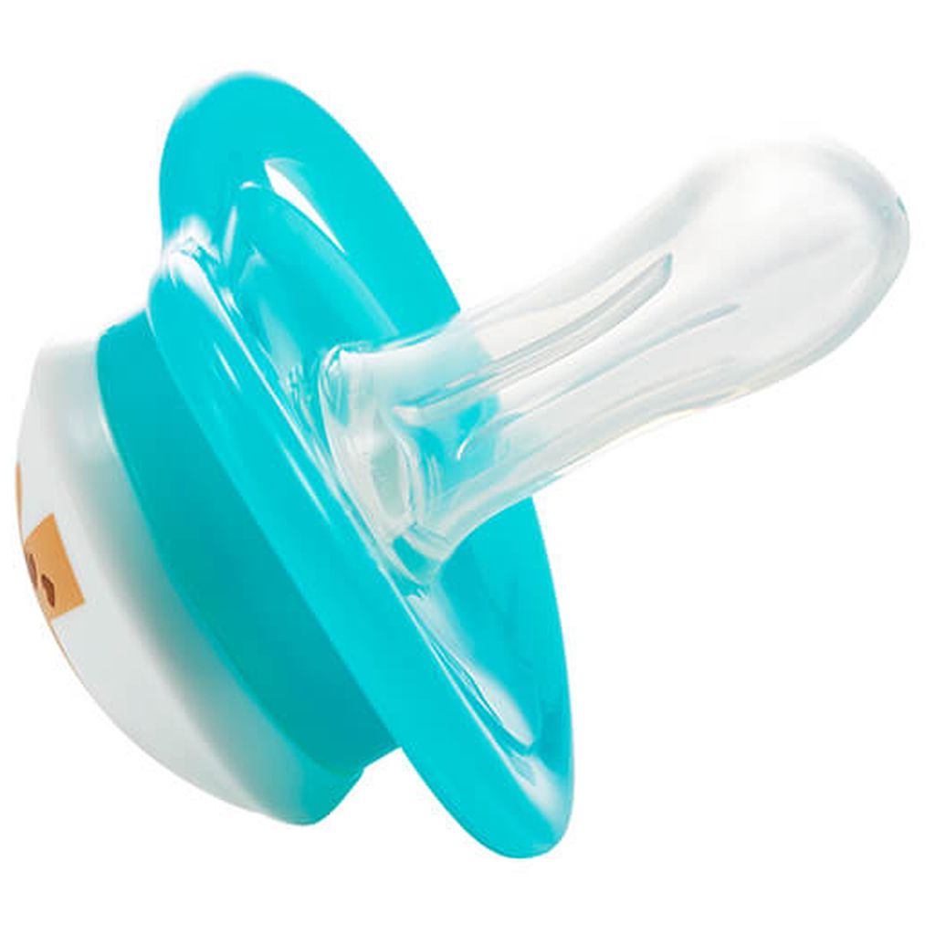 Pigeon, Minilight Pacifier Size L Giraffe, Soothing pacifier for 12+ months toddlers