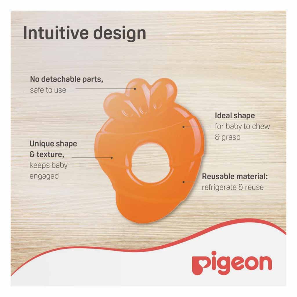 Pigeon Cooling Carrot Teether 4 Months