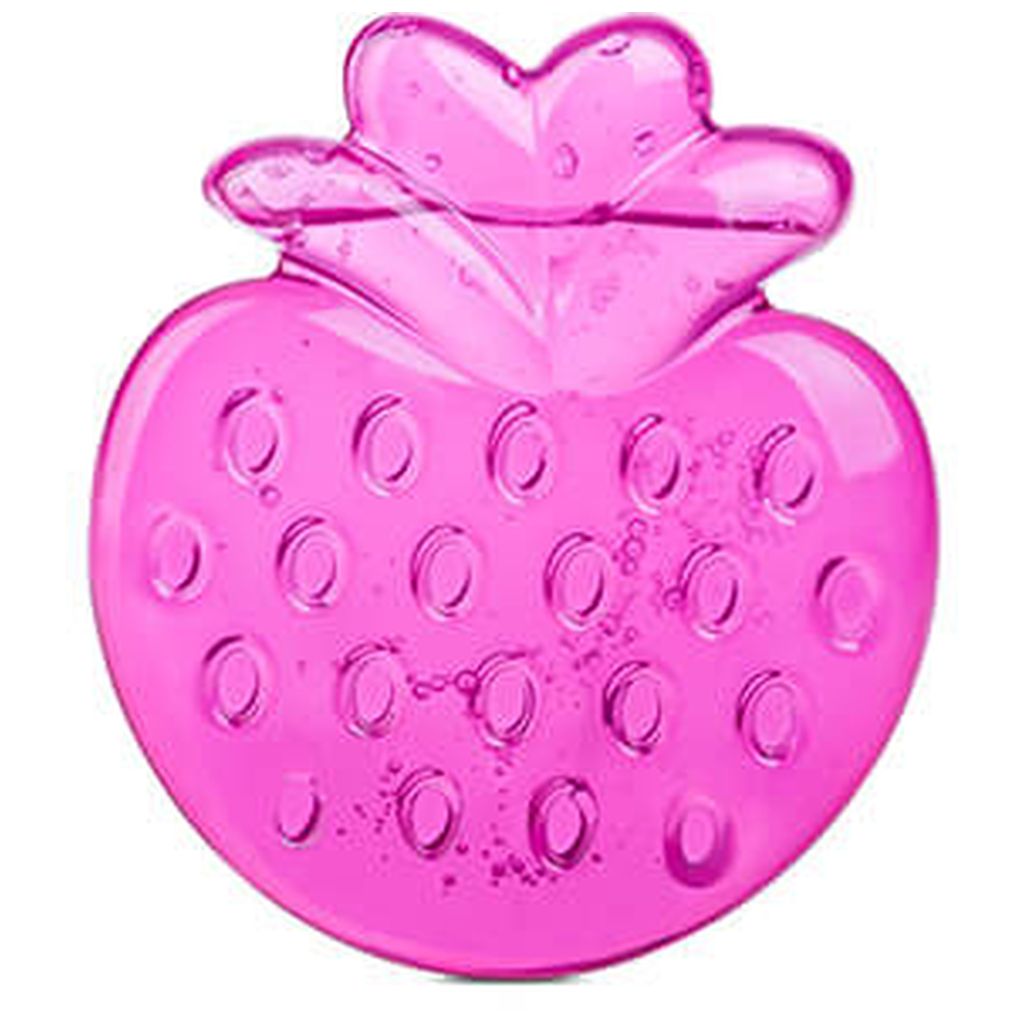 Pigeon Cooling Teether, Strawberry, 4+ Months