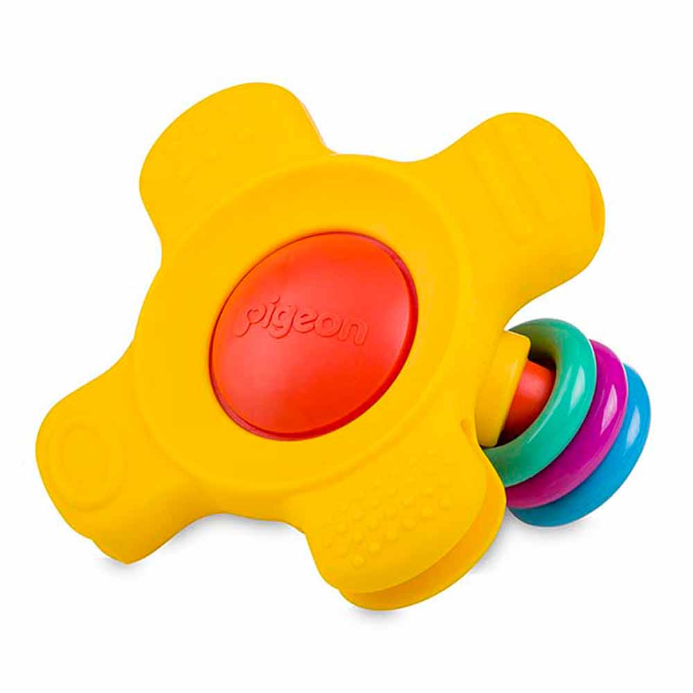 Pigeon, Training Teether Step-2, Soft and safe teether for toddlers, 1 piece