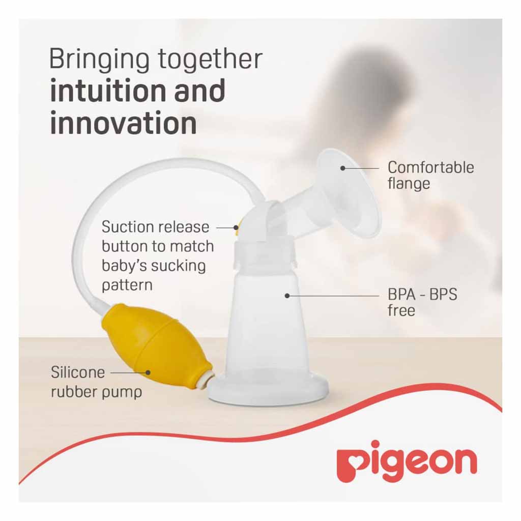 Pigeon, Manual breast pump, Easy-to-use pump for milk expression