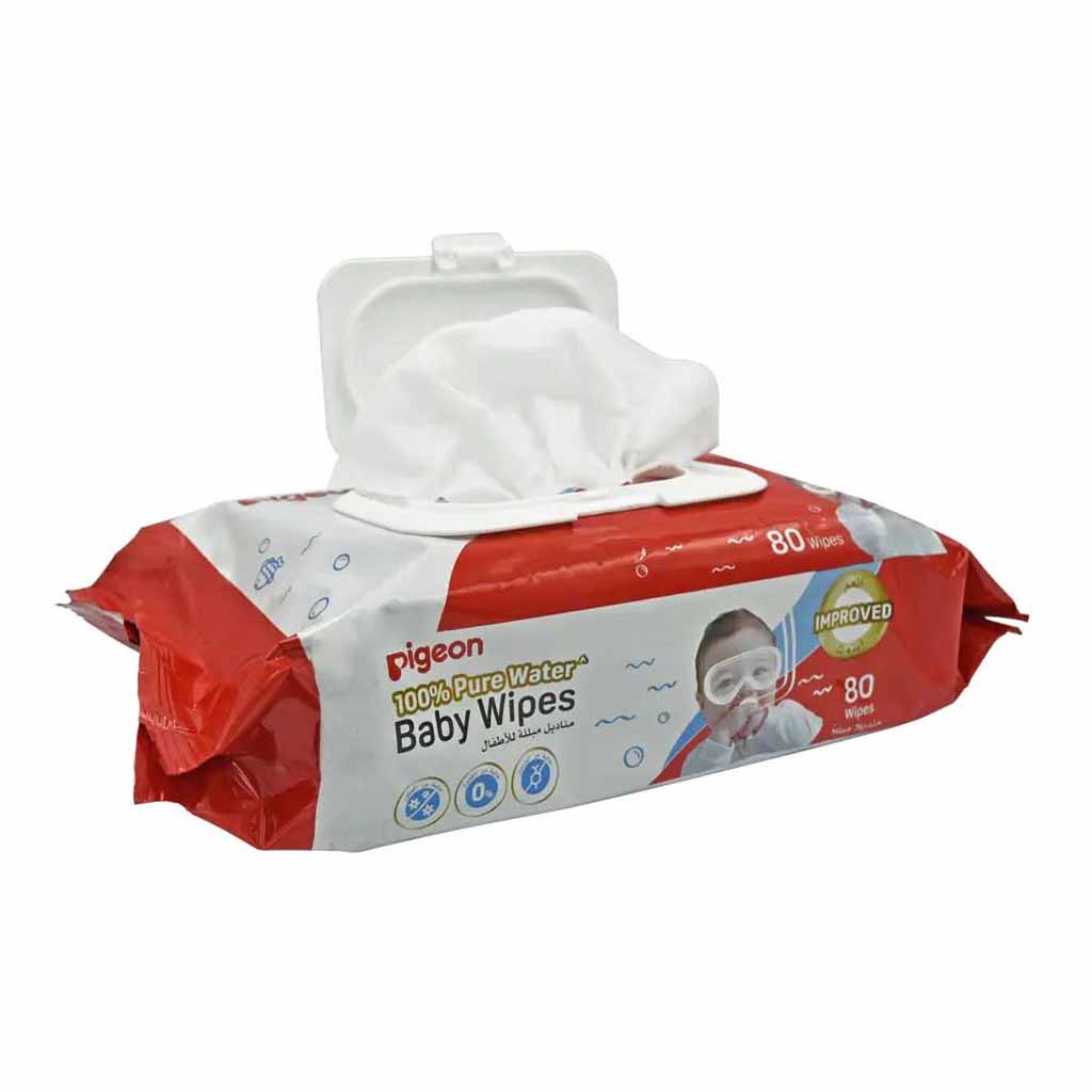 Pigeon, Water Wipes, Gentle baby wipes with 99% water, 246 sheets