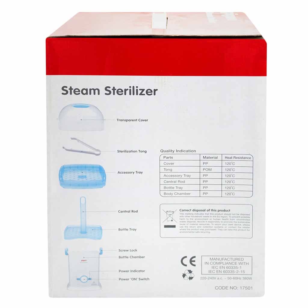 Pigeon, Steam sterilizer, Electric sterilizer for baby bottles and accessories