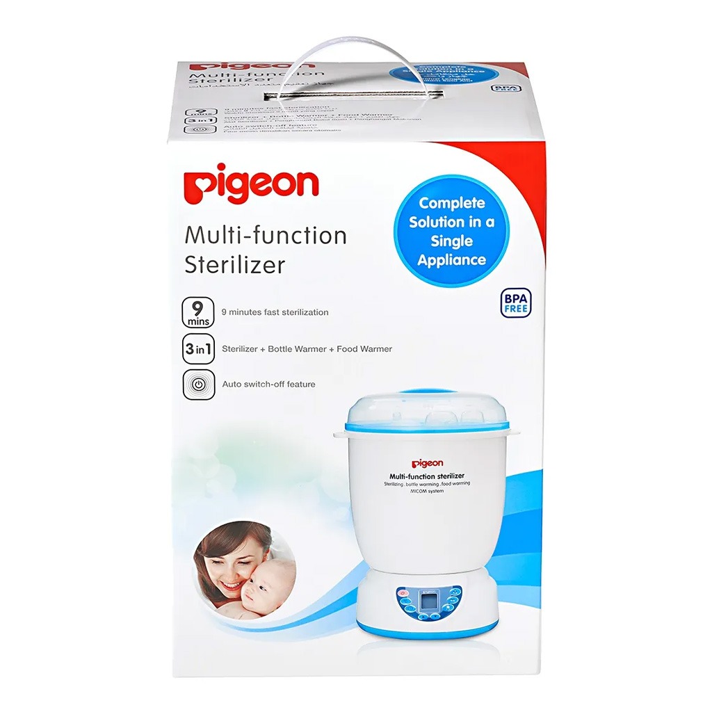 Pigeon, 3-in-1 multi-function sterilizer, Efficient sterilizer for baby bottles and accessories