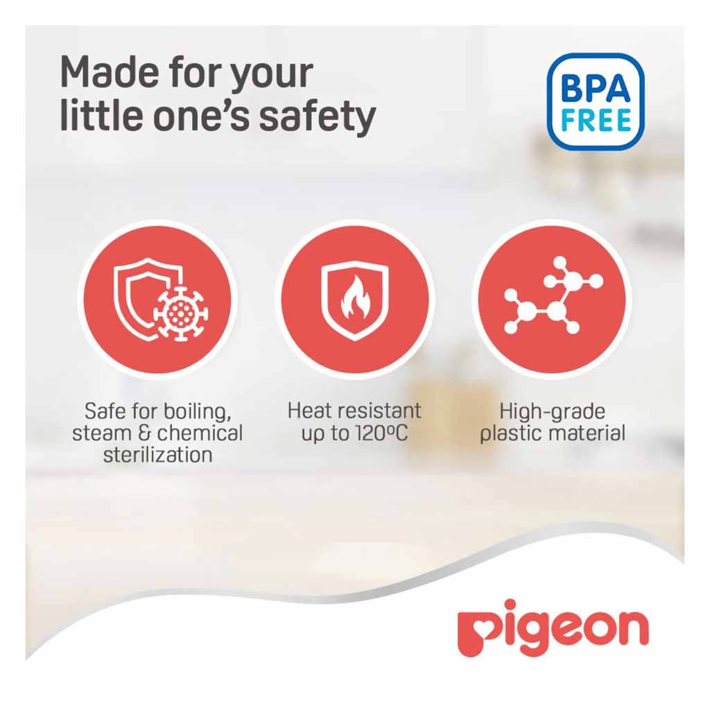 Pigeon, Do-It-Myself Plate Stage-2, Durable toddler plate for 12 months+