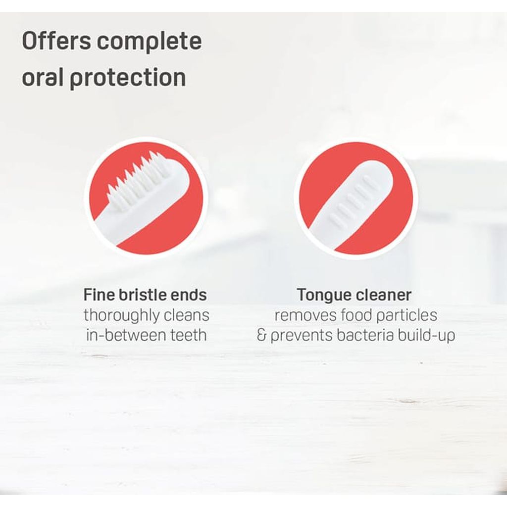 Pigone, Baby Training Toothbrush Lesson 2, Gentle toothbrush for early teething stage