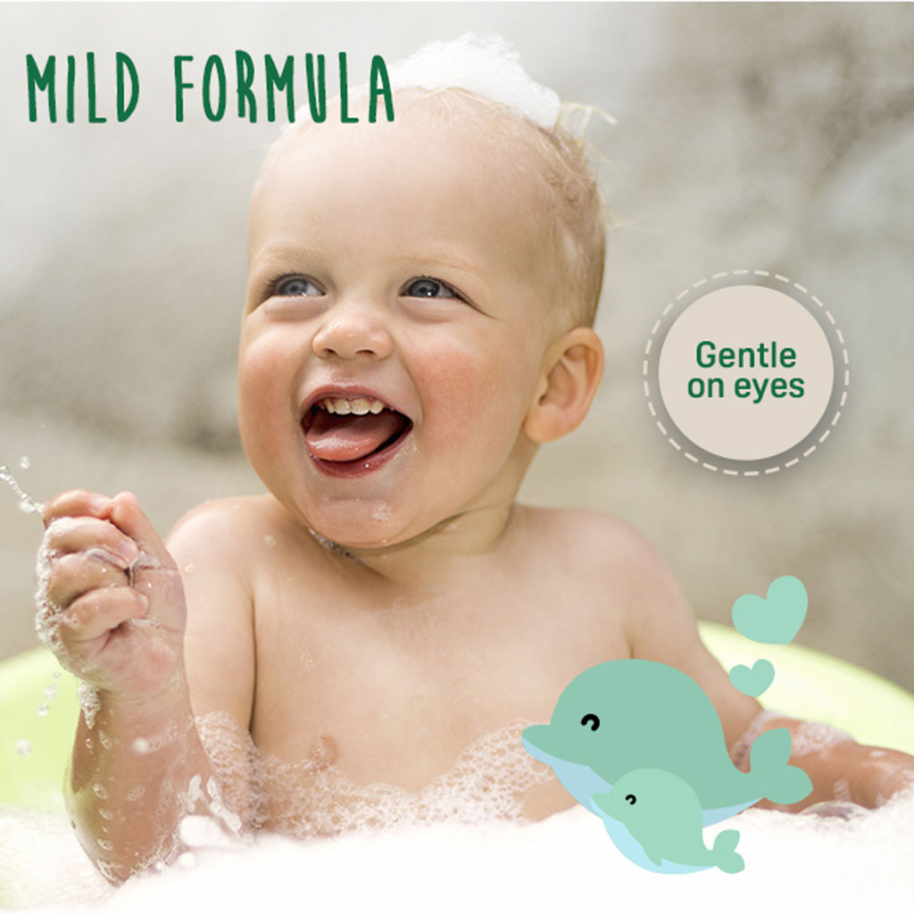 Pigeon, Natural Botanical Shampoo, Mild botanical shampoo for baby hair care, 200ml