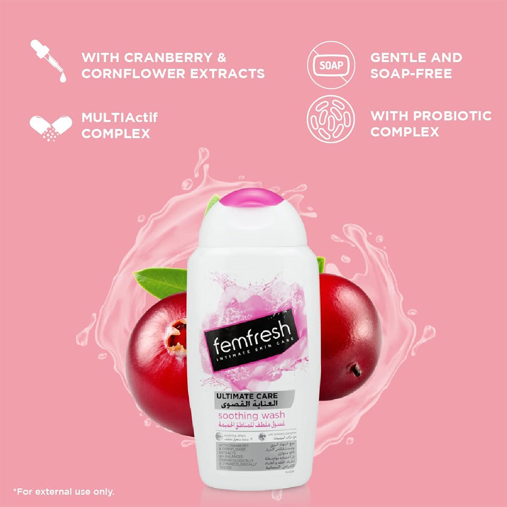 Femfresh Triple Action Soothing Wash 250 ml
