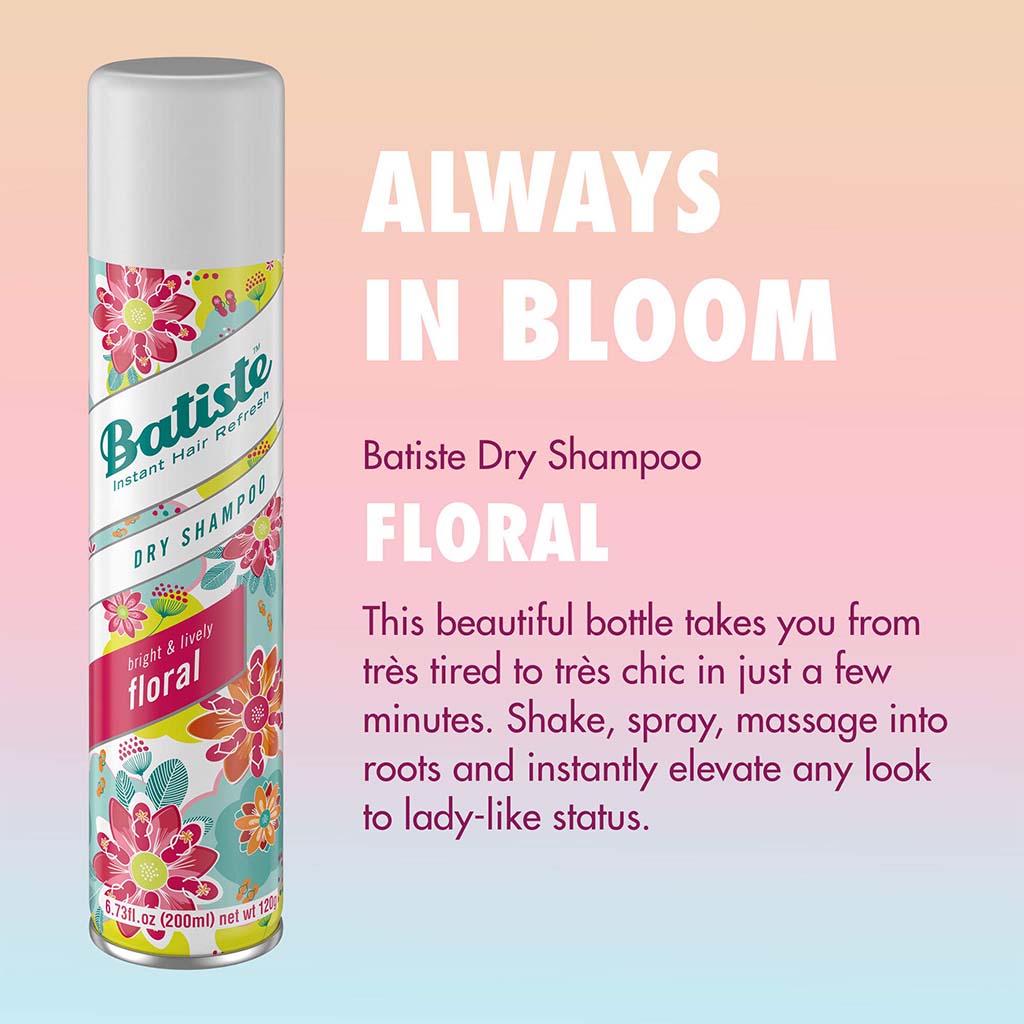 Batiste Dry Shampoo - Floral 200 ml