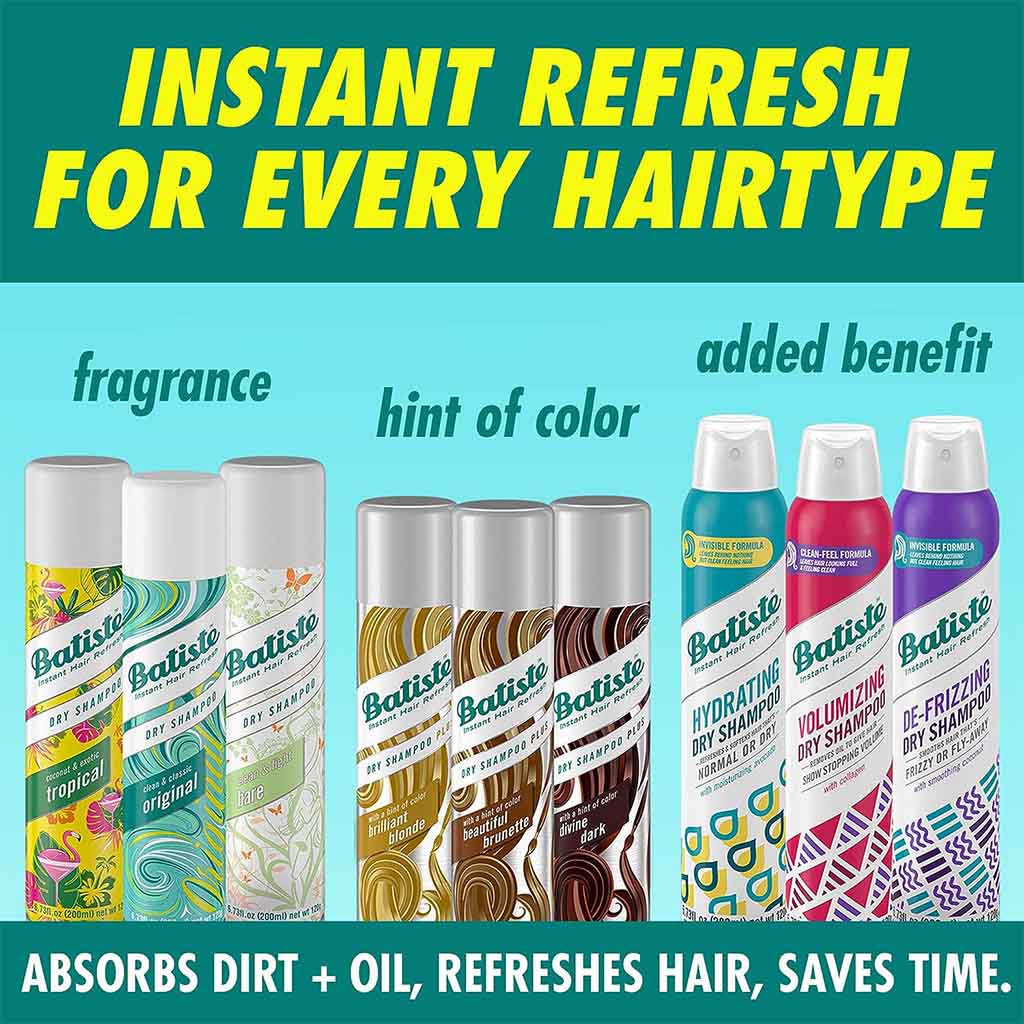 Batiste Dry Shampoo - Floral 200 ml
