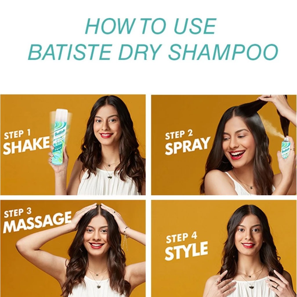 Batiste Dry Shampoo (Orginal) 200 ml