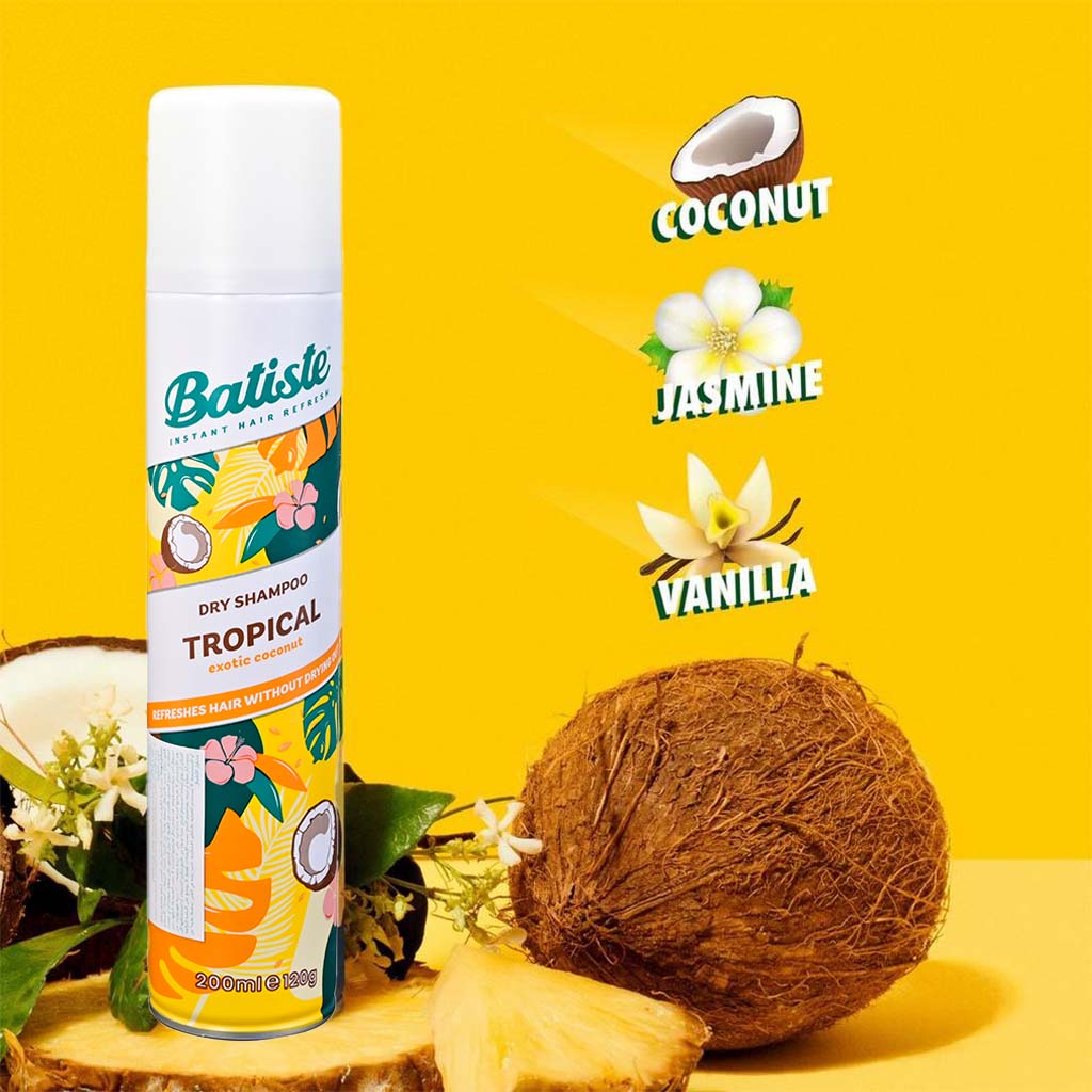 Batiste Dry Shampo Tropical 200 ml