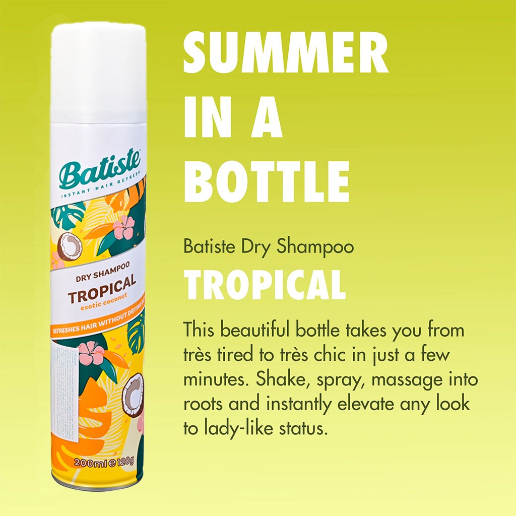 Batiste Dry Shampo Tropical 200 ml