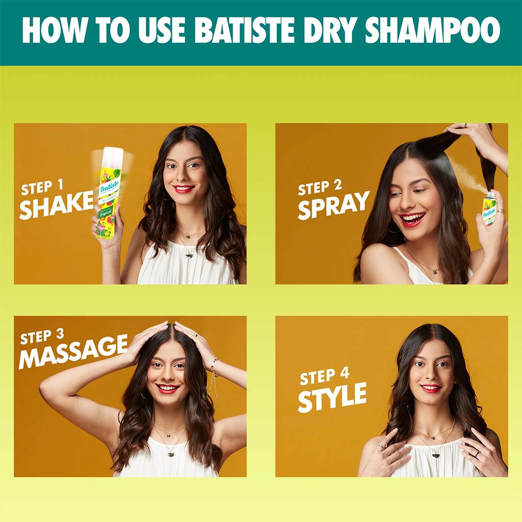 Batiste Dry Shampo Tropical 200 ml