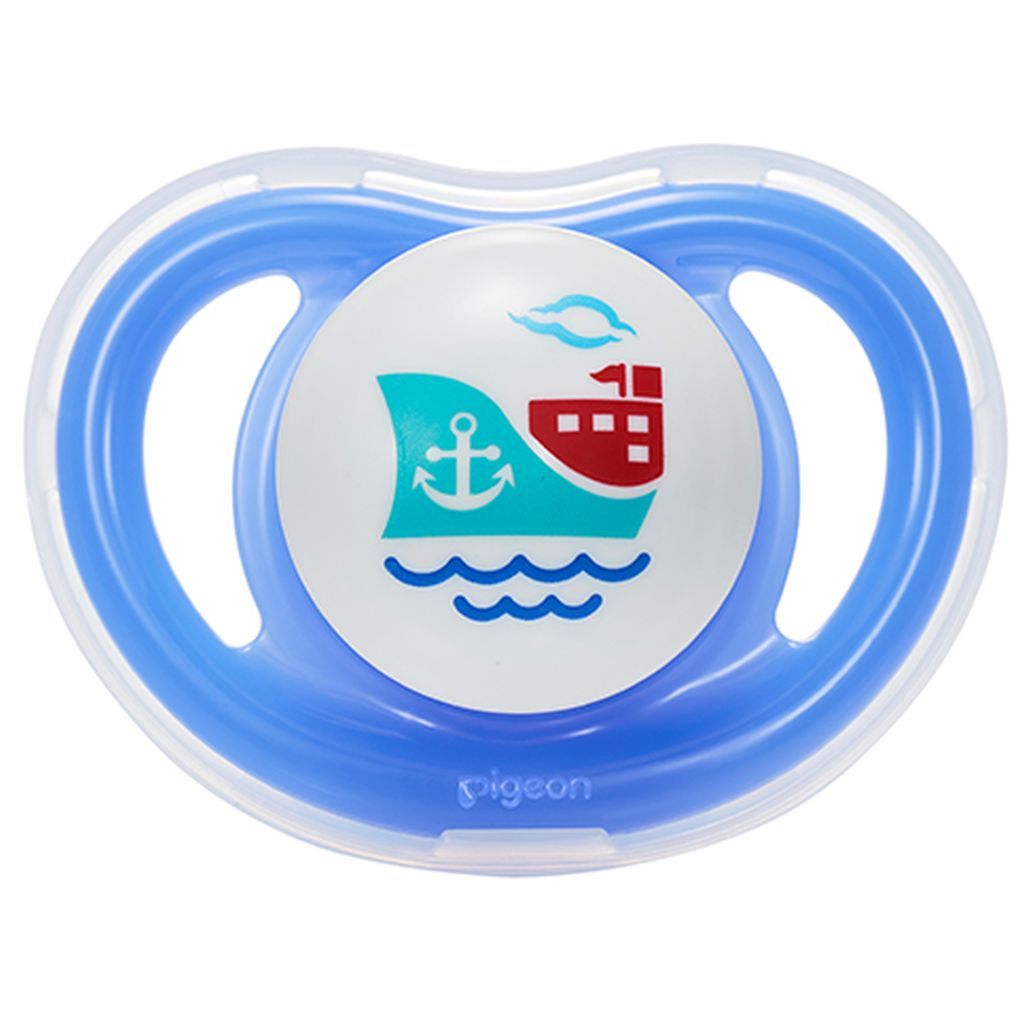 Pigeon, Minilight Pacifier Double Large Boy Ship and Giraffe, Comfortable pacifier for older babies