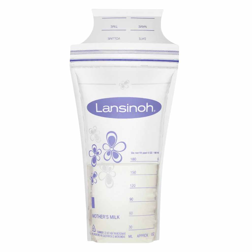 Lansinoh Breastmilk Storage Bags, 25 Pcs