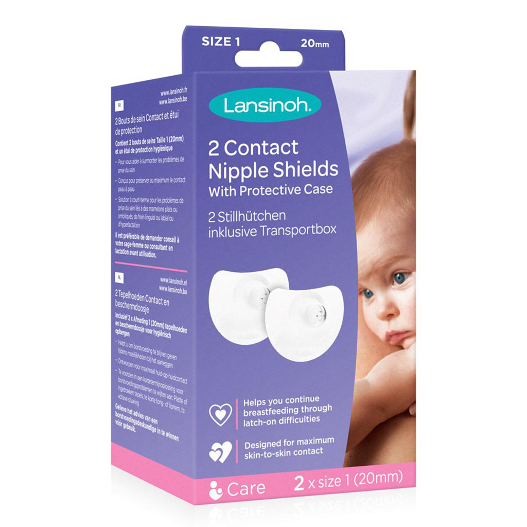 Lansinoh Contact Nipple Shields 20Mm X, 2 Pcs