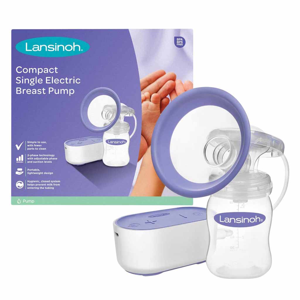 Lansinoh Compact Single Electric Breast Pump
