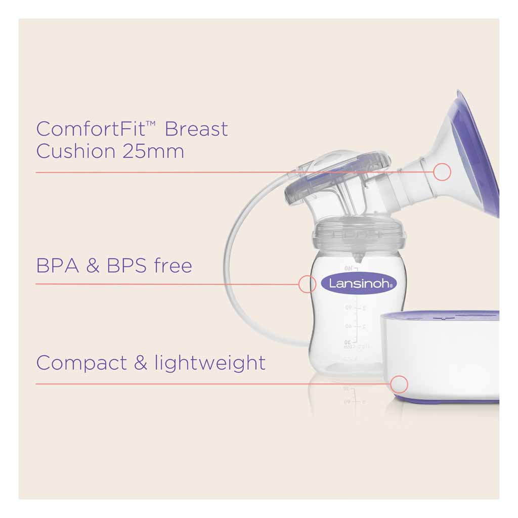 Lansinoh Compact Single Electric Breast Pump