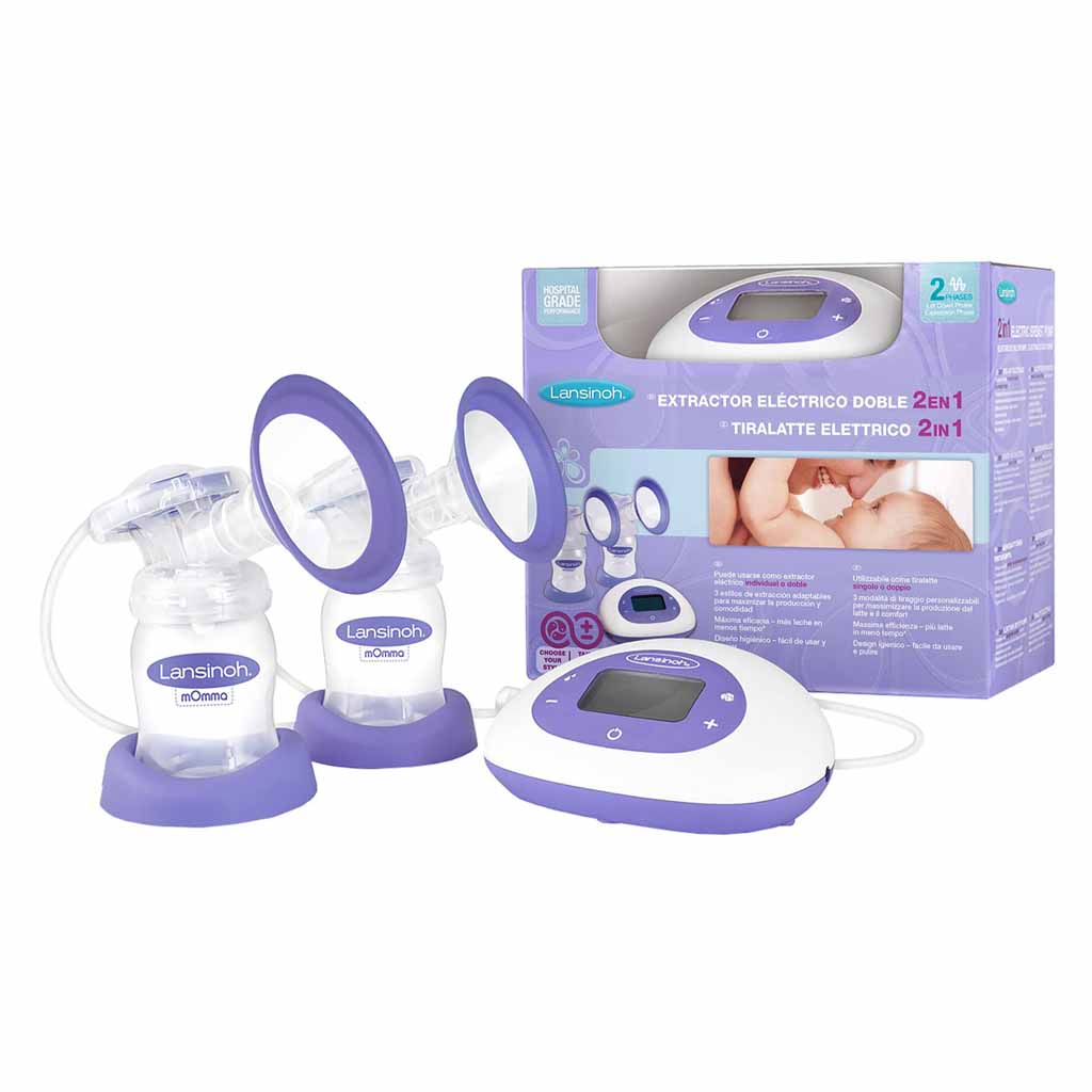 Lansinoh 2 In 1 Double Electric Breast Pump