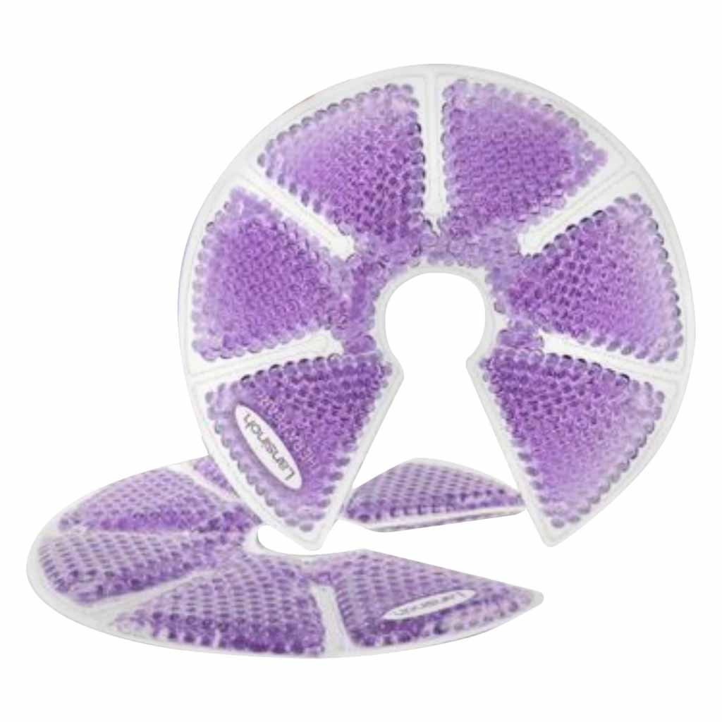 Lansinoh, Therapearl 3-In-1 Hot and Cold Therapy Breast Pads, Reusable pads for breastfeeding comfort, 2 pieces