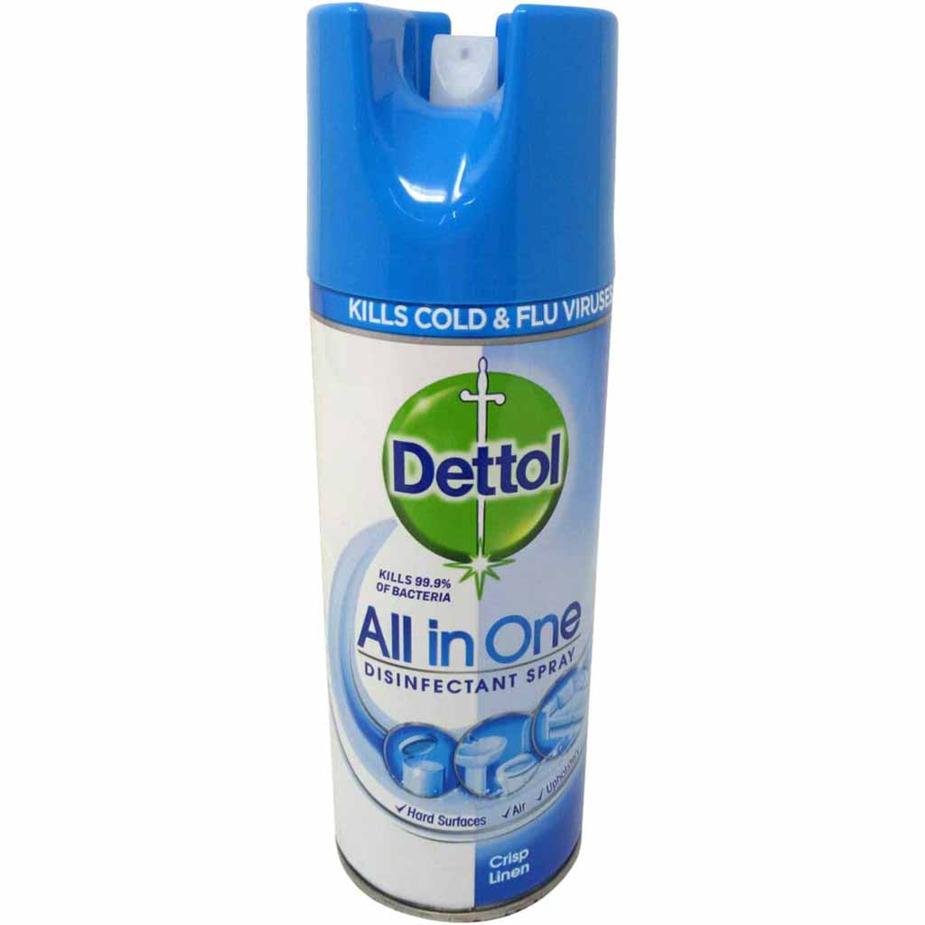 Dettol, Tol Spray Crisp Linen, Antibacterial surface spray with fresh linen scent