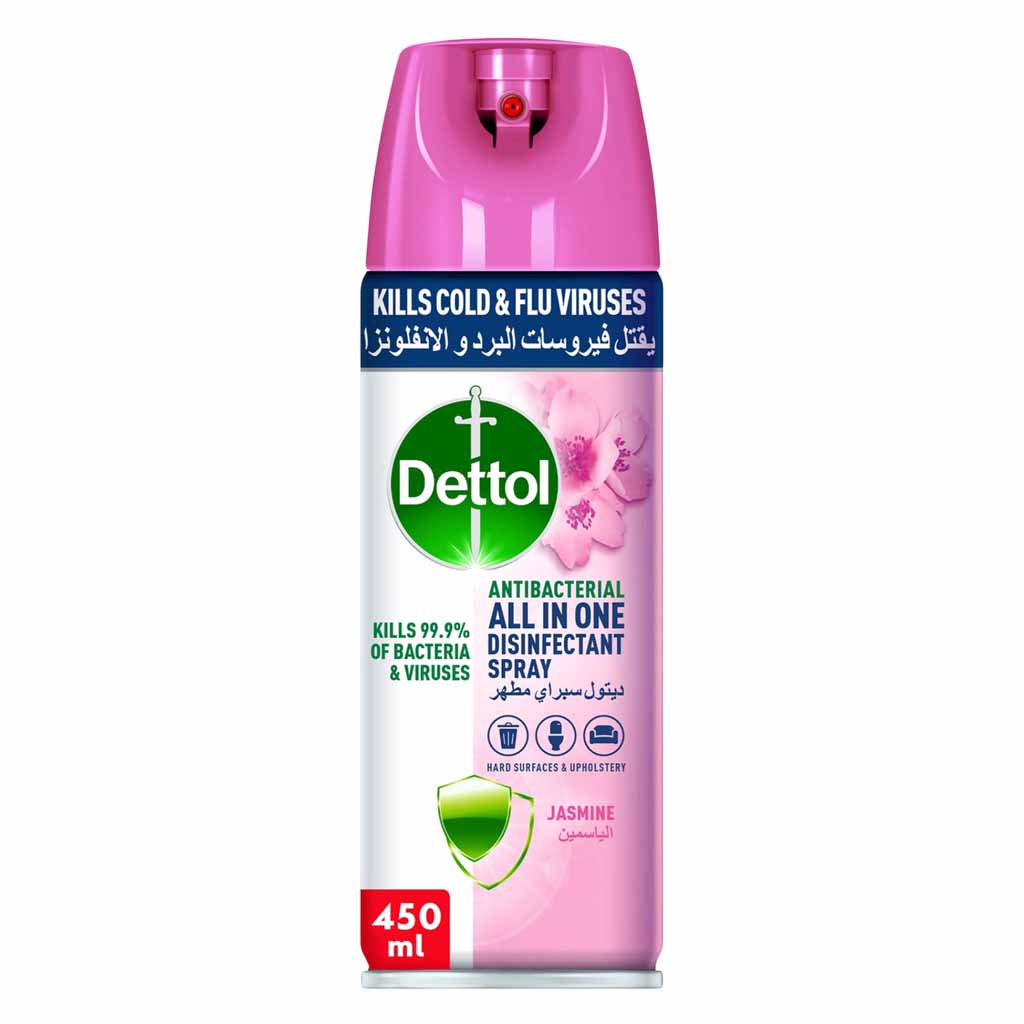 Dettol Jasmine Anti-Bacterial Disinfectant Spray 450ml