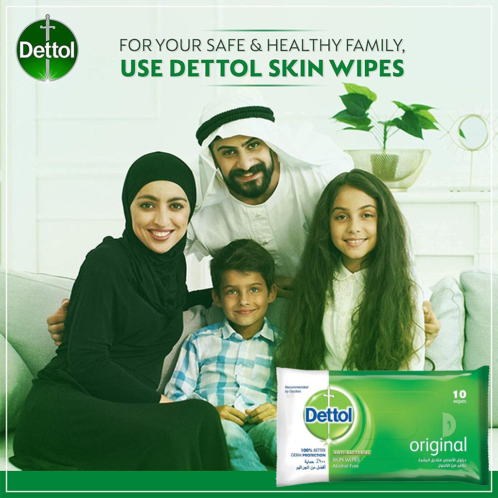 Dettoltol Org Ab Wipes Srp10'S