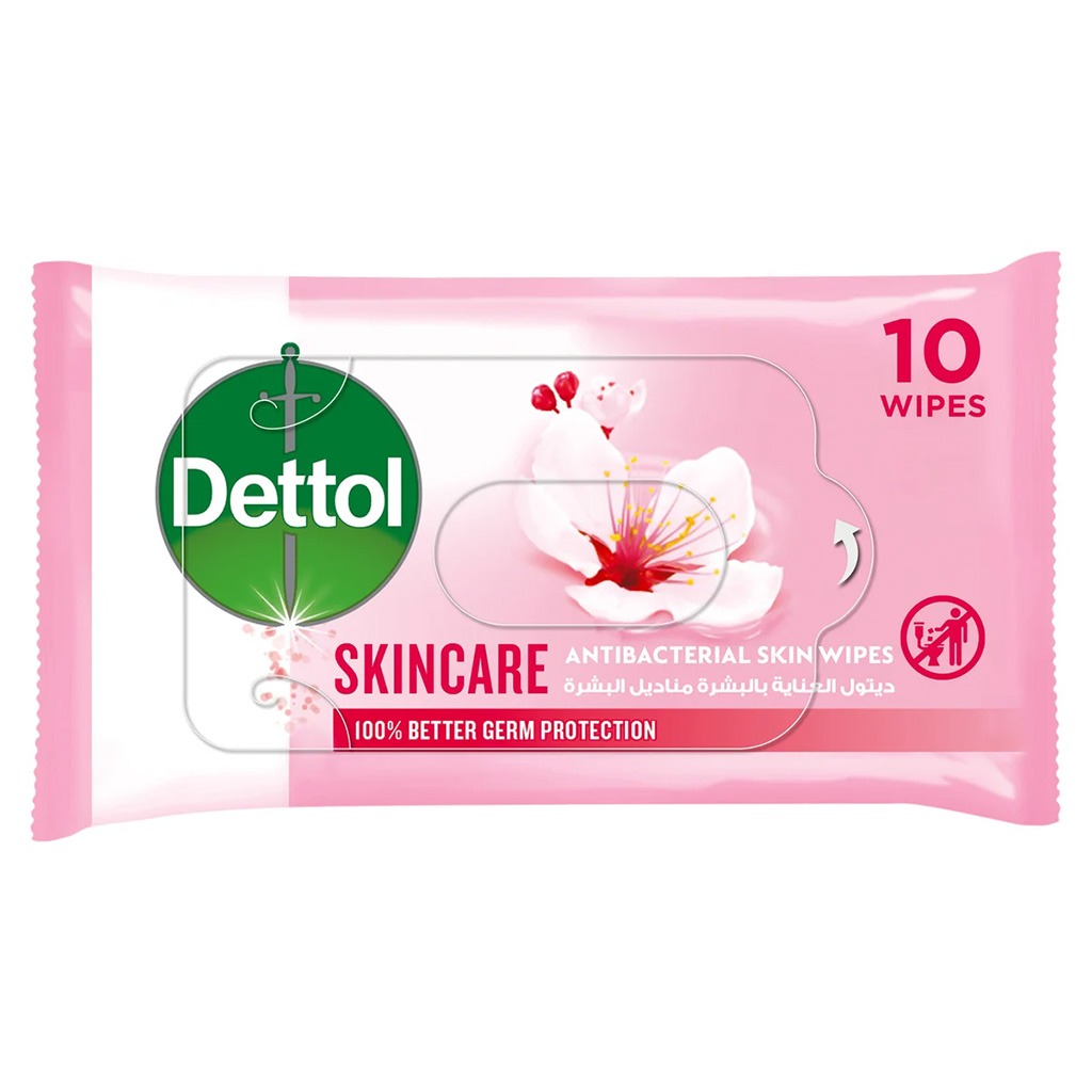 Dettoltol Ab Wipes Srp Skin Care 10'S