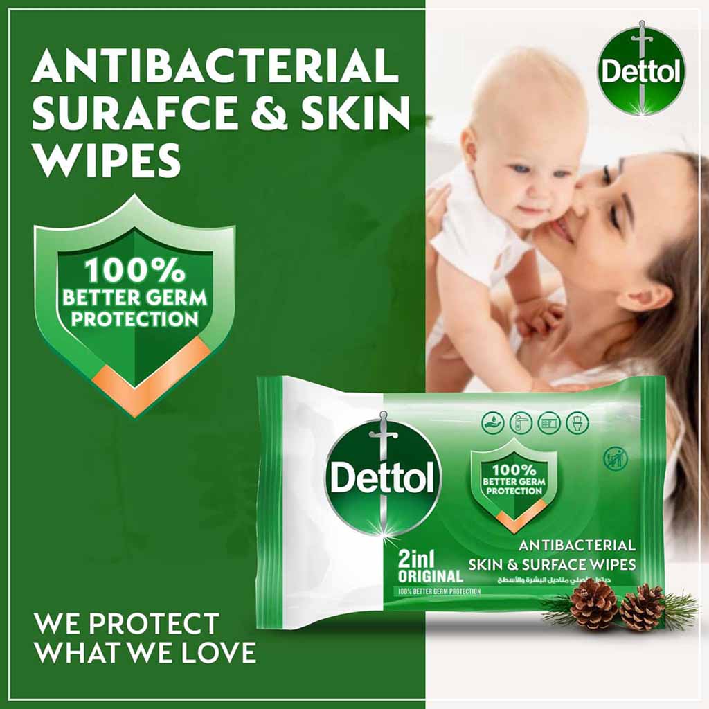 DETTOLTOL SKIN WIPES ORG 40S (21)