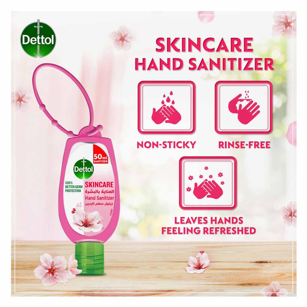 Dettol Skin Care Hand Sanitizer With Jacket 50ml