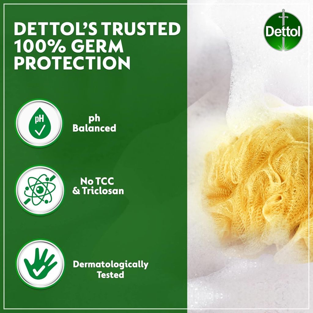 Dettol, Oud Care Antibacterial Bodywash, Antibacterial body wash with oud fragrance, 250ml