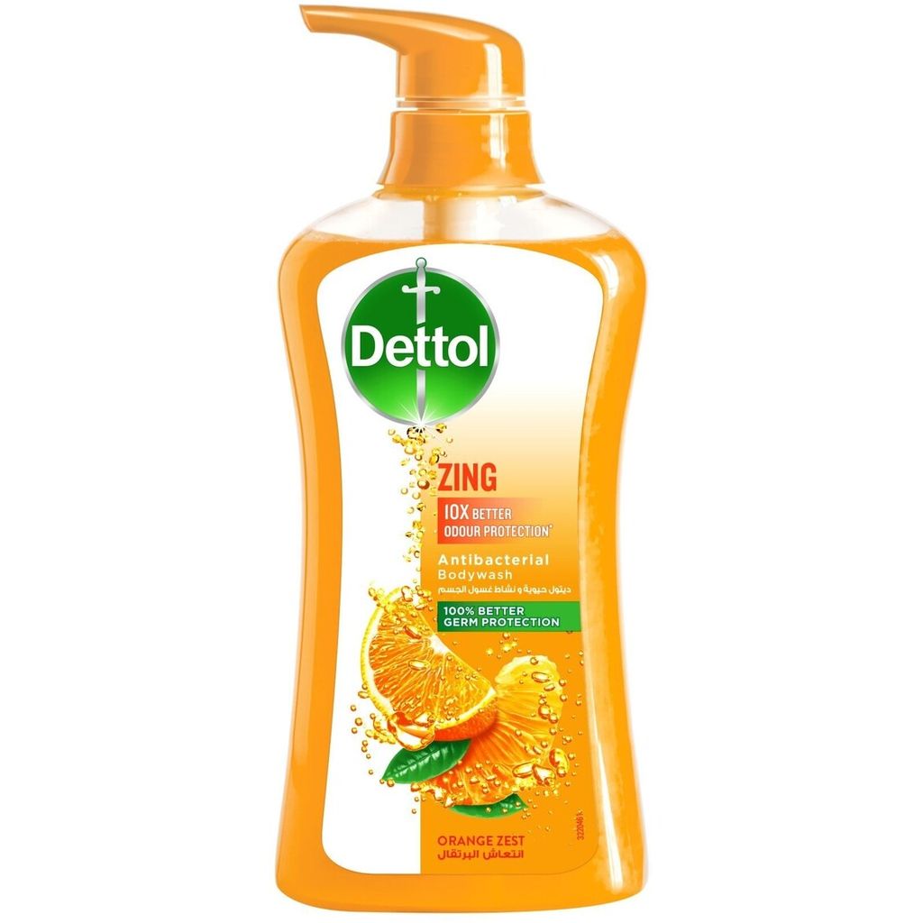Dettol, Shower Gel Cool, Refreshing antibacterial shower gel with cooling effect, 500ml