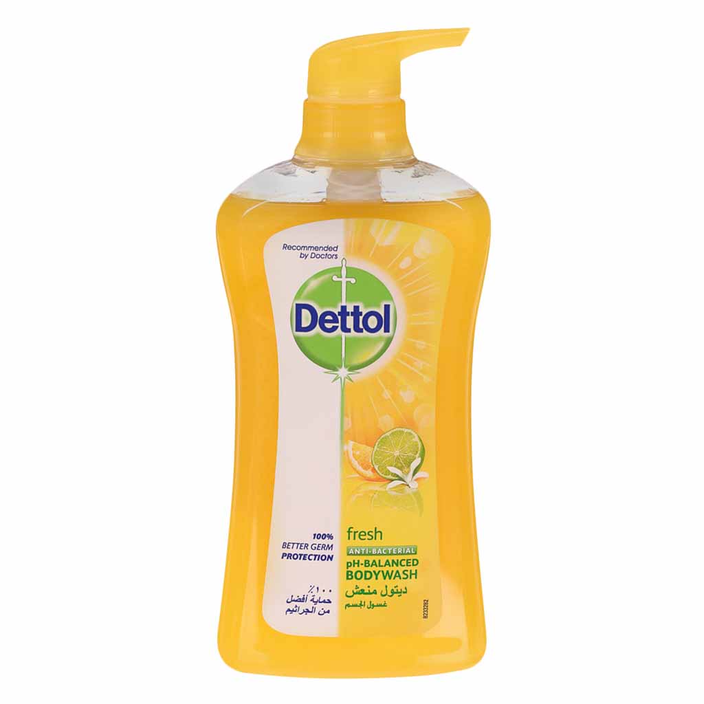 Dettol, Anti-Bacterial Fresh Body Wash, Refreshing antibacterial body wash for daily use, 500ml