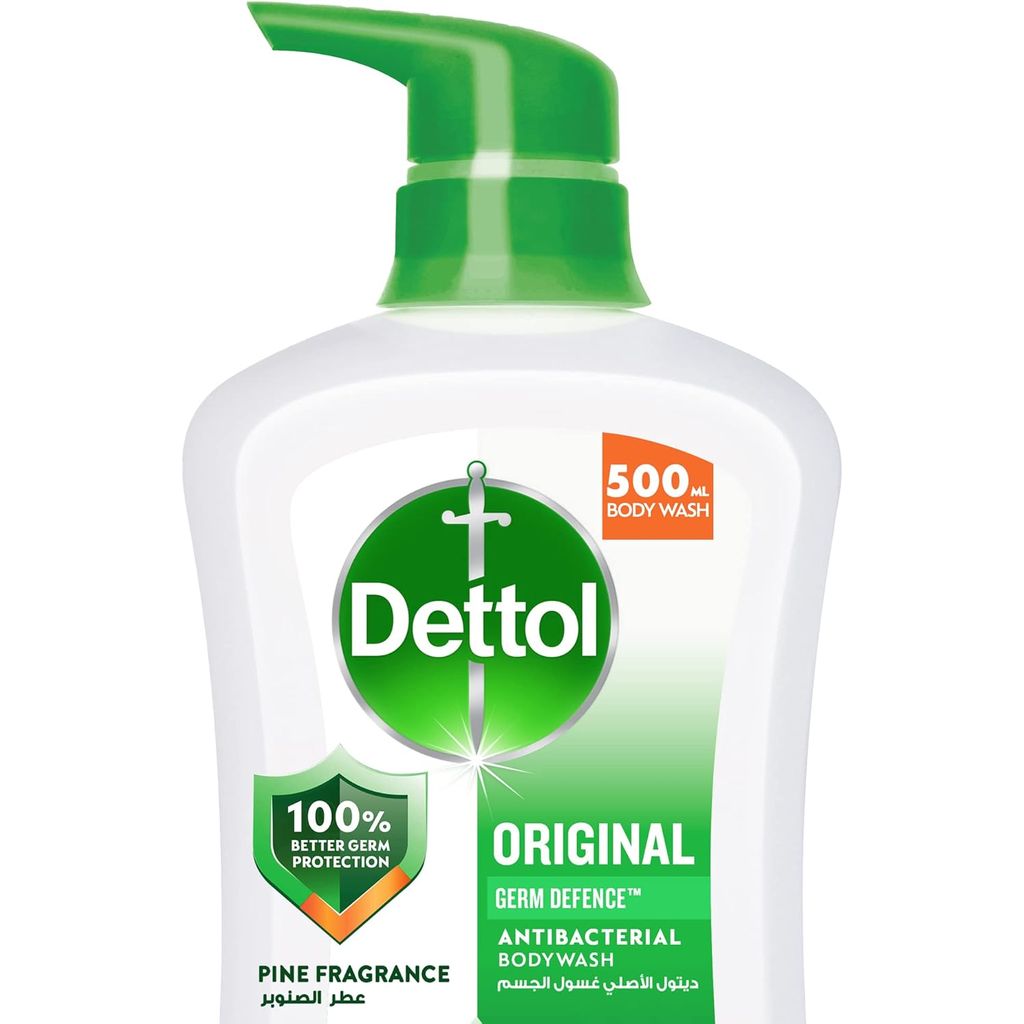 Dettol Fresh Shower Gel + Puff - 500ml