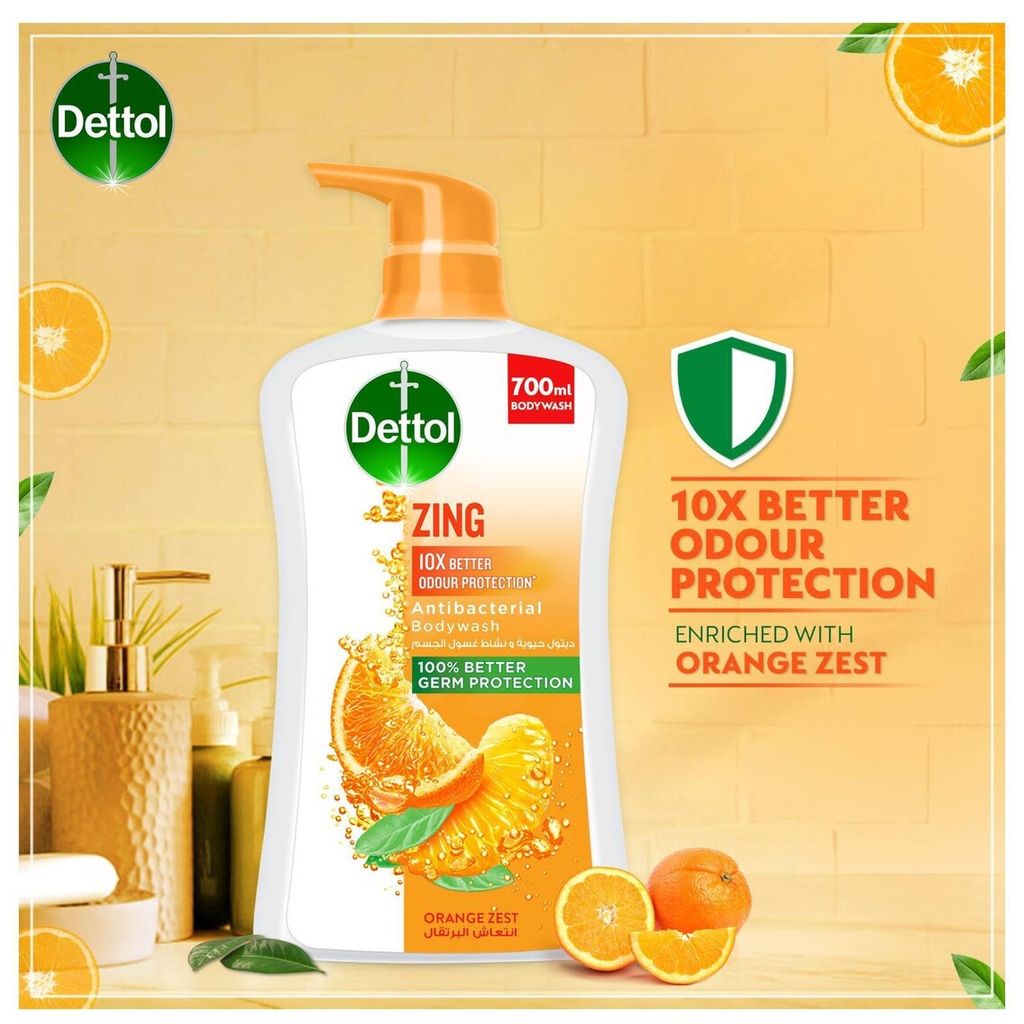 Dettol Original Body Wash – Twin Pack (2×250 ml)