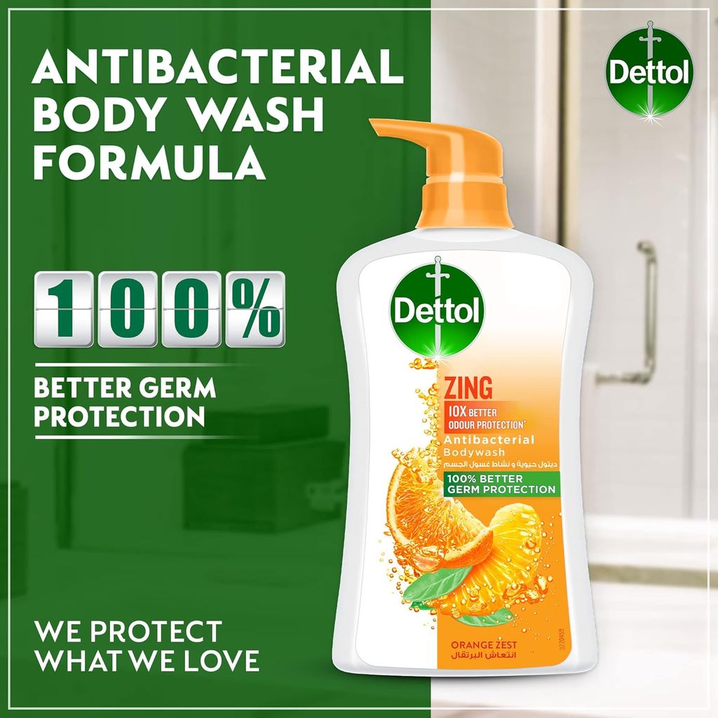 Dettol Original Body Wash – Twin Pack (2×250 ml)