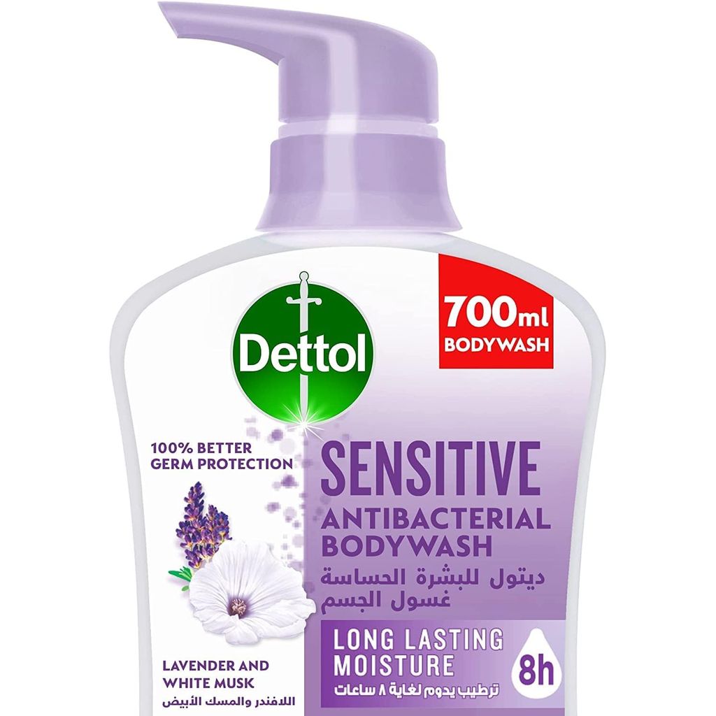 Dettol, Cool body wash, Refreshing antibacterial body cleanser, 250 ml