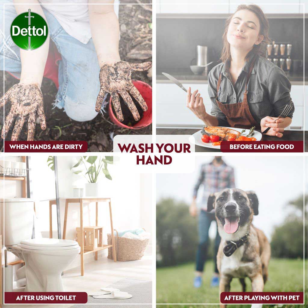 Dettol Oud Care Antibacterial Liquid Handwash, 400ml