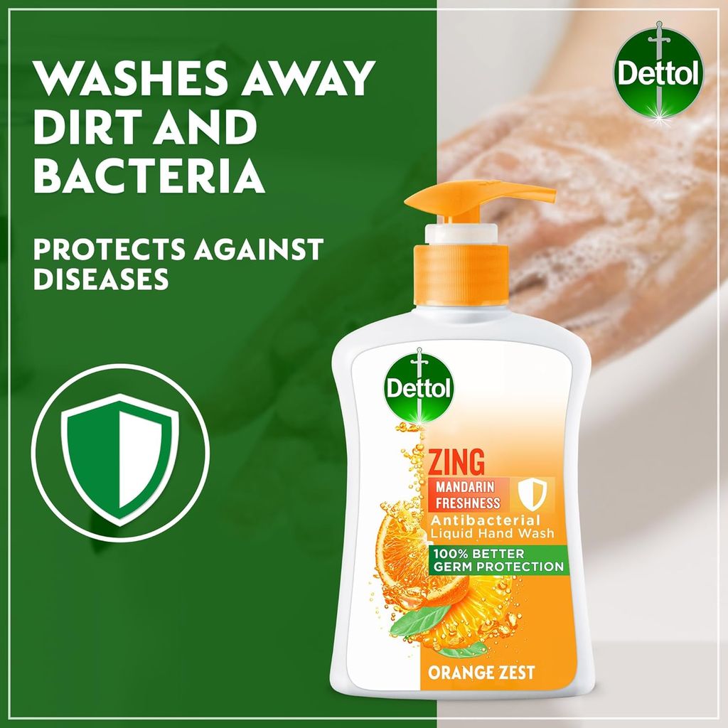 Dettol Sensitive Antibacterial Handwash – Twin Pack (2×200 ml)