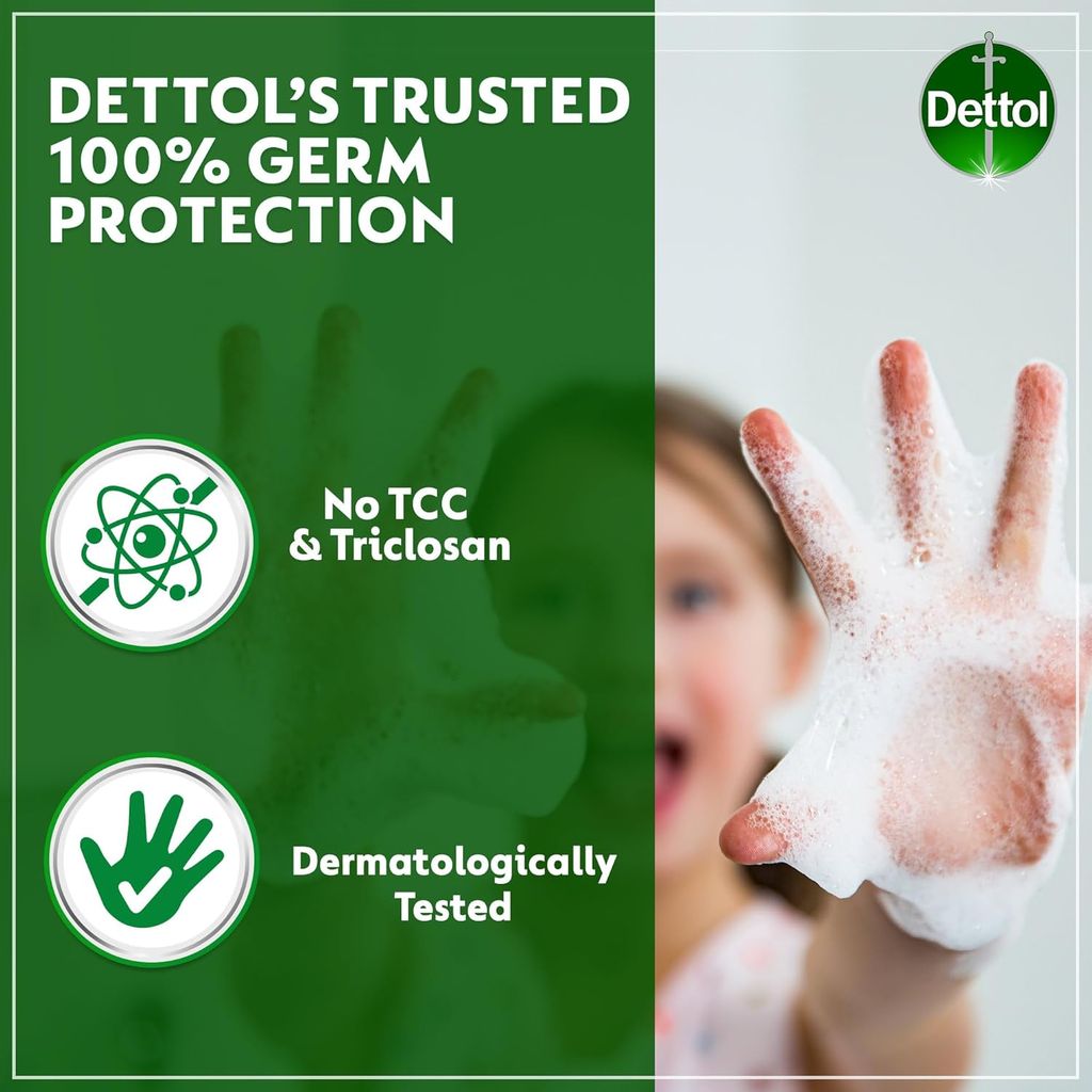 Dettol Original Antibacterial Handwash – Twin Pack (2×200 ml)