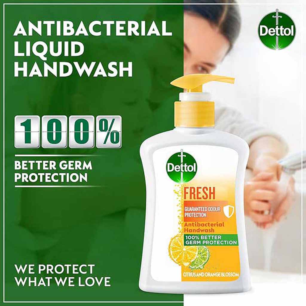 DETTOL_ LHW FRESH 200ML TP @25%