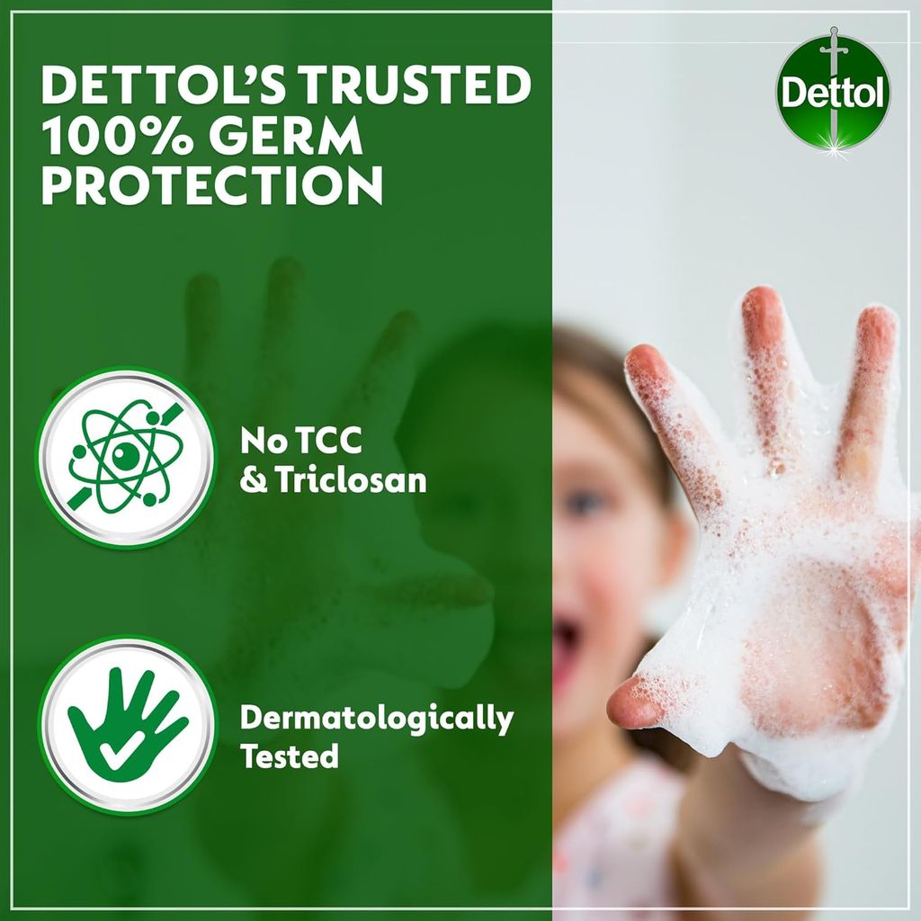 Dettol, Fresh Antibacterial Liquid Handwash, Citrus and orange blossom scent for effective germ protection, 700ml
