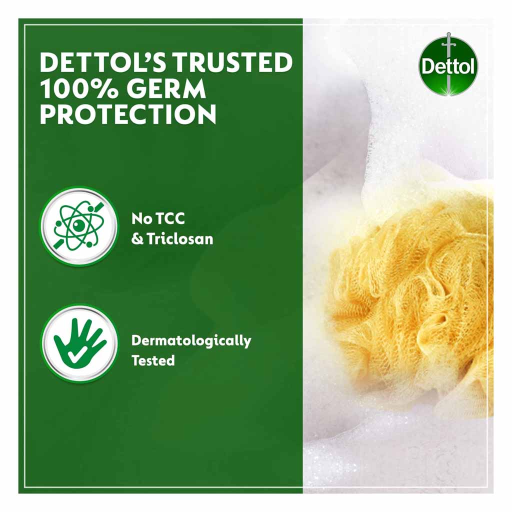 Dettol Oud Care Antibacterial Bar Soap 165g x Pack of 3  1 Free Promo